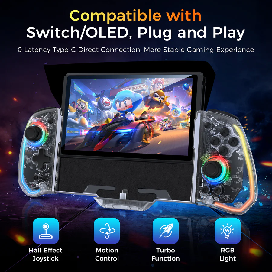 IINE One Piece Joypad Controller for Switch/OLED